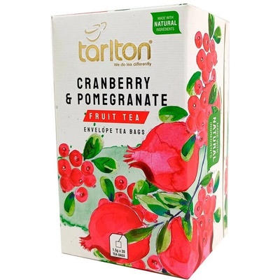 TARLTON Fruit Cranberry & Pomegranate přebal 20 x 1,5 g