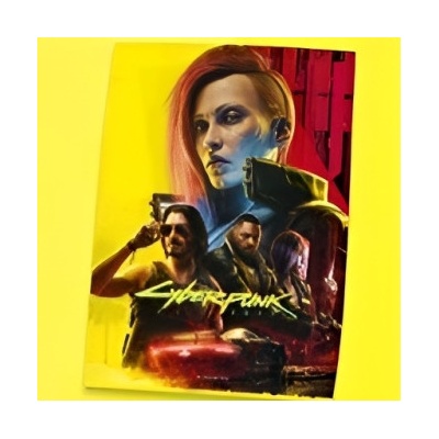 CD Projekt RED Cyberpunk Tištěný Plakát