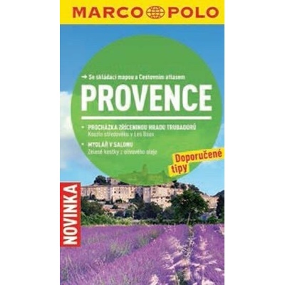 Provence - Průvodce se skládací mapou