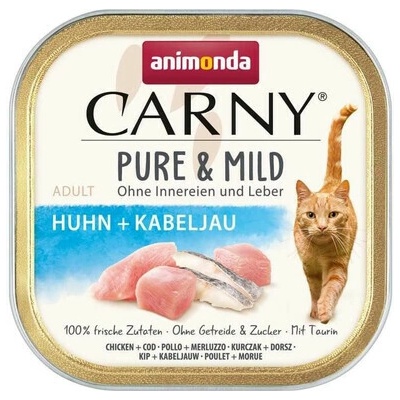 Animonda Carny Pure & Mild Adult kura a treska 100 g