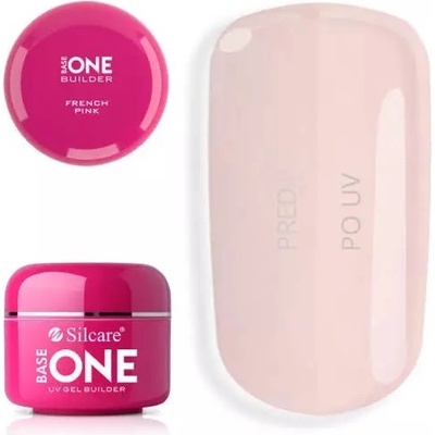 Silcare Base One UV gél French Pink 100 g