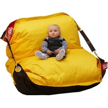 BeanBag 189x140 duo brown yellow