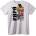 NOONEBRAND Тениска Отряд Супергерои - 4XL, White