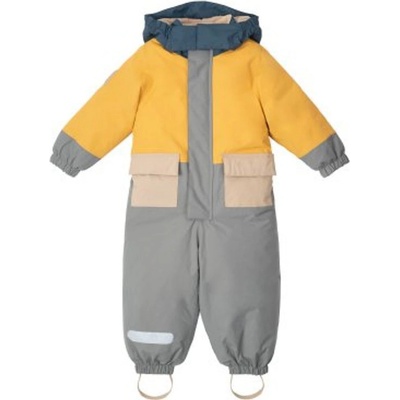 LEOKID Zimní kombinéza Color Block Yellow Mellow – Zboží Dáma
