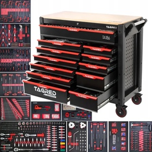 Tagred Количка за инструменти tagred performance xxl/ 691 бр (ta186)