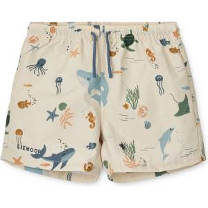 LIEWOOD Детски бордшорт LIEWOOD Kid's Aiden Printed Board Shorts Boardshorts - Sea Creature / Sandy - размер 122 (EU) (750-2479-0114)
