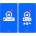Facebook NFC Карта за Facebook Like/Follow/Review - Двуезична с Двустранен Печат - 95708