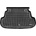 Carmart Гумена стелка за багажник за Toyota Corolla (2002-2008) Combi - Rezaw Plast