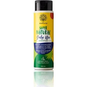 GARDEN Натурален шампоан с Кератин и Бамбук за ежедневна употреба, Garden Super Natural Daily Use Shampoo 250ml