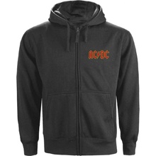 Rock Off Pánska mikina na zips AC/DC LOGO