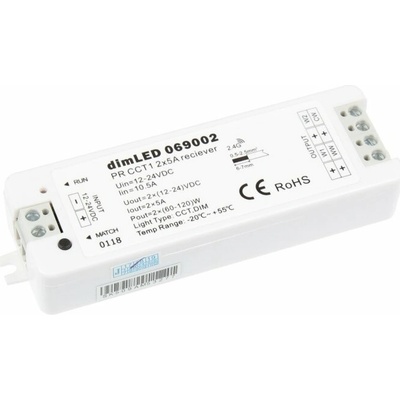 T-LED Přijímač dimLED PR CCT1 2x5A 069002