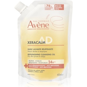 Avène XeraCalm A. D. Lipid-Replenishing Cleansing Oil релипидиращо почистващо олио за суха и екзематична кожа 400ml