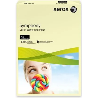 Xerox Копирна хартия, цветна, A4, 80 g, XEROX "Symphony", цвят на кост (пастел) 003R93964 (003R93964)