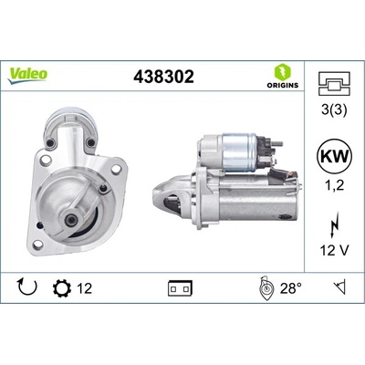 Startér VALEO 438302