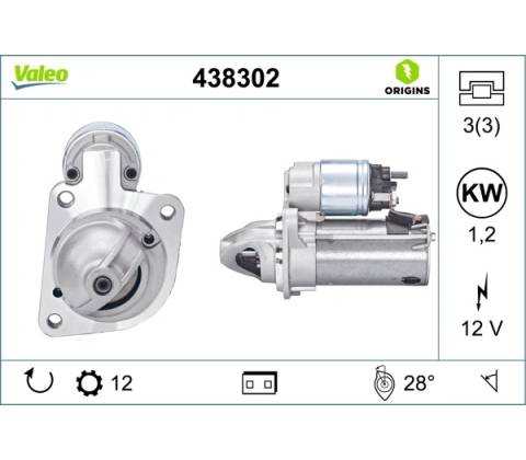 Startér VALEO 438302