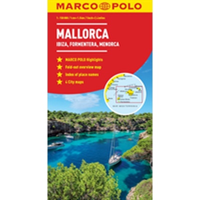 Mallorca Ibiza Formentera Menorca Marco Polo Map