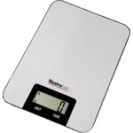 NostroLux Кухненска везна NostroLux NL51651I, 5 кг, ТАРА, 1 х CR2032, LCD Дисплей 53 х 20мм, Инокс (V51651I) Кухненски везни