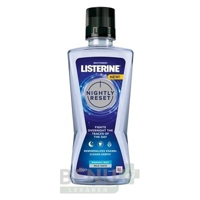 Listerine Nightly Reset mint 400 ml