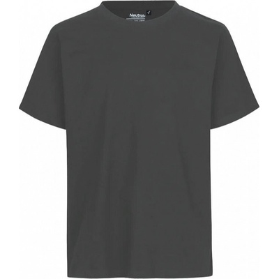 unisex tričko Neutral s krátkým rukávem 155 gm uhlová NE60002 šedá