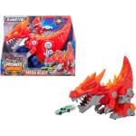 HTI HTI TEAMSTERZ Robo Wreckerz Динозавър Изстрелвачка с Кола Mega Beast
