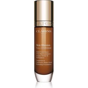 Clarins Skin Illusion Hydrating Foundation високо покривен фон дьо тен цвят 118N 30ml