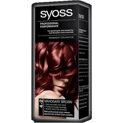 Syoss Permanent Coloration 4-2 Mahogany Brown