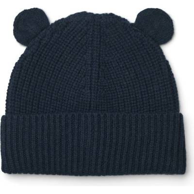 Vlnená čiapka Miller s uškami Midnight navy Liewood
