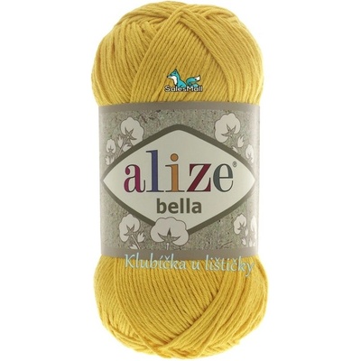 Příze Alize Bella 488 - žlutá