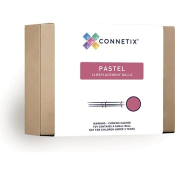 Connetix pastel náhradní guličky 16 ks