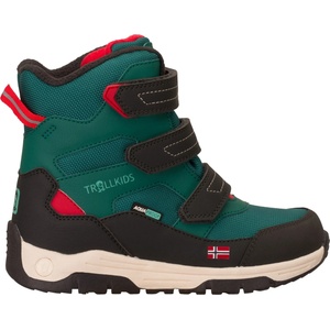 Trollkids Детски зимни ботуши Trollkids Kid's Lofoten Winter Boots XTS Winter boots - Dark Cyan / Black / Chili Red / Aqua Mint - размер 29 (EU) (702-4706-0612)