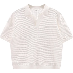 Jeanne Baret Дамска поло тениска Jeanne Baret Women's Saffron Polo Shirt - B. Co Gesso / White - размер 36 (EU) (916-6703-0111)