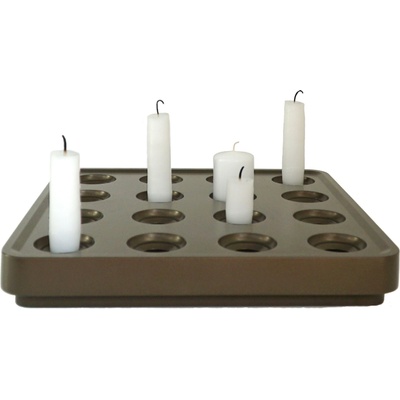 Born in Sweden Свещник Stumpastaken кафяв алуминий (7340160-9)