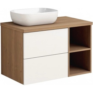 Interceramic Pvc ШКАФ ЗА БАНЯ livorno 80x46x53 БЕЗ УМИВАЛНИК (8046-53)