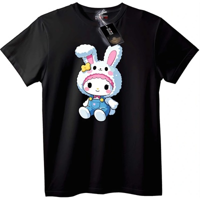 NOONEBRAND Тениска Сладко зайче My Melody - 5XL, White