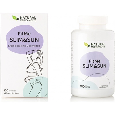 Natural Medicaments FitMe Slim & Sun 100 kapsúl