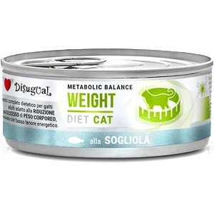 Disugual Karma - мокра храна за котки, ветеринарна серия WEIGHT Sola (за възрастни котки) 85г