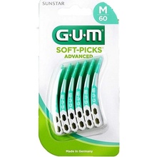 GUM Soft Picks Advanced Regular mezizubní kartáčky 60 ks