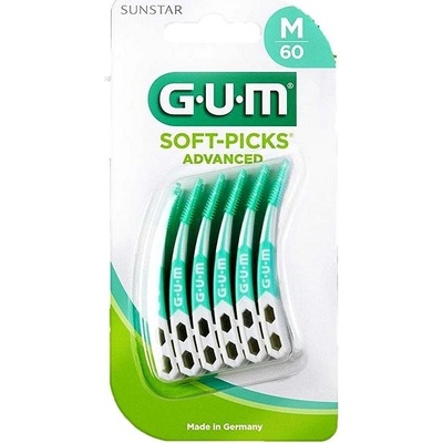 GUM Soft Picks Advanced Regular mezizubní kartáčky 60 ks