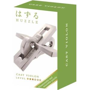 Hanayama Метален логически пъзел Hanayama - Mini Huzzle Cast Violin (515176)
