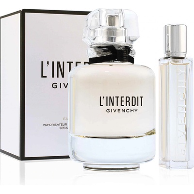 Givenchy L'Interdit darčeková sada parfumovaná voda 80 ml + parfumovaná voda 12,5 ml