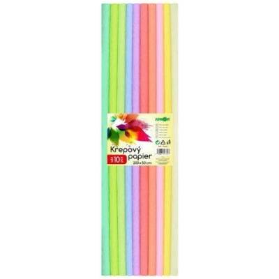 Krepový papír sada PASTEL
