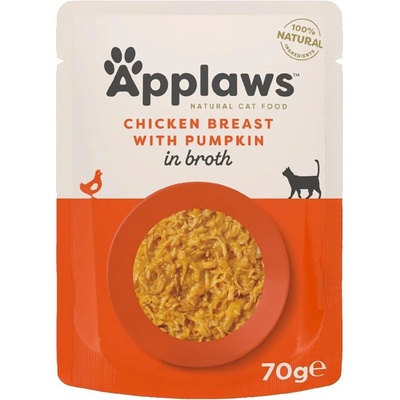 Applaws Котка, пиле и тиква 70г