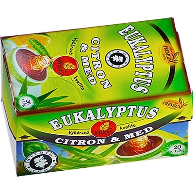 Milota Eukalyptus citron & med 20 x 1,5 g