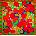 HDupont Silk Scarf Oat Orchard 90 x 90 cm (S4614)