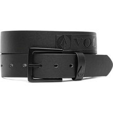 Volcom pánský pásek Stone Bar Pu Belt Black