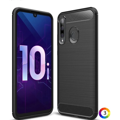 Huawei P Smart+/ P Smart Plus 2019 Enjoy 9s / Honor 10i / nova 4 lite Удароустойчив Carbon Fiber Калъф и Протектор