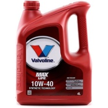 Valvoline MaxLife 10W-40 4 l