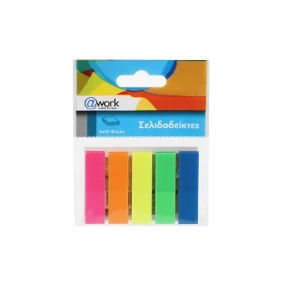 @Work Индекси правоъгълни 5х50л qn-718