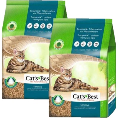 JRS Cats Best Nature Gold podstielka pre dlhosrsté mačky 2 x 20 l / 10 kg