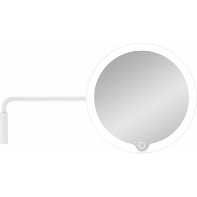 blomus LED Увеличително огледало Blomus - Modo, IP44, 20 x 35.6 cm, бяло (BLOMUS 66353)